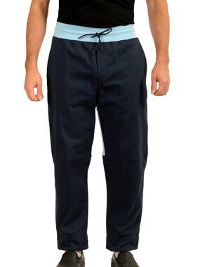 Scuderia Ferrari Men's Bi-Color Stretch Twill Joggers Pants US 2XL IT 56